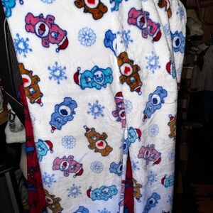Christmas care bear pjs XL